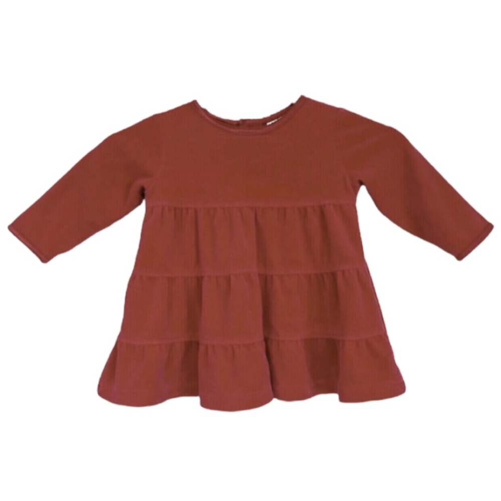 Hanna Andersson velour dress 60cm/3-6m